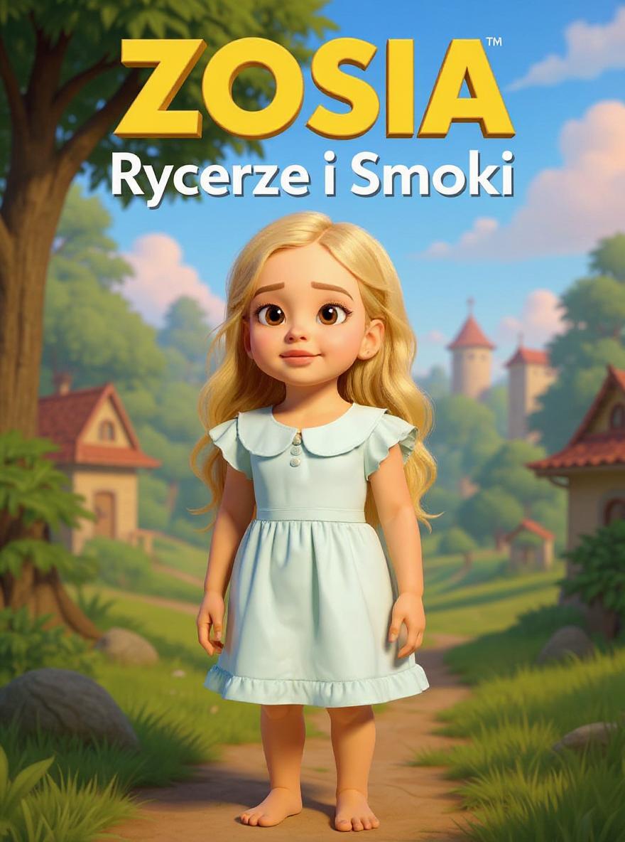 Okładka przykładowej książki — Zosia - Rycerze i Smoki